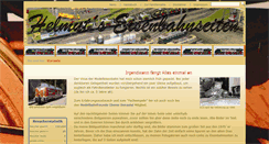 Desktop Screenshot of eisenbahn.helmut-meck.de